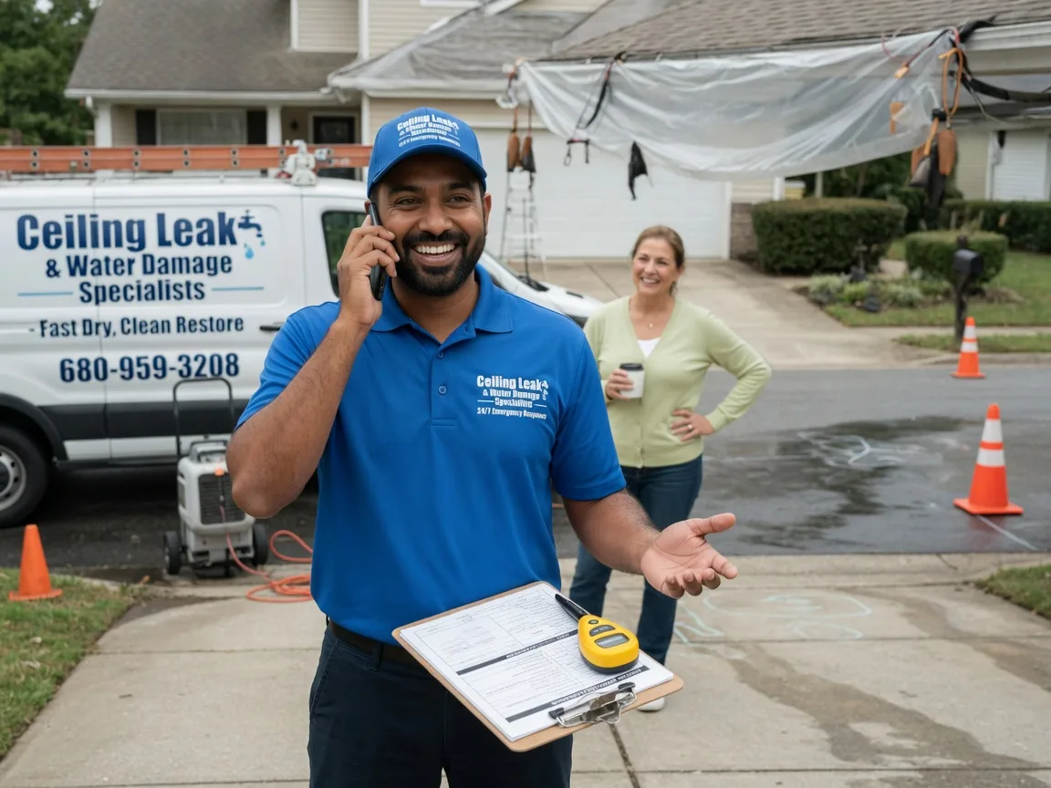 Ceiling Leak Cleanup Alta Vista, IA FAQs